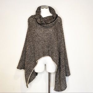 Do Everything In Love | Cowl Neck Poncho OS